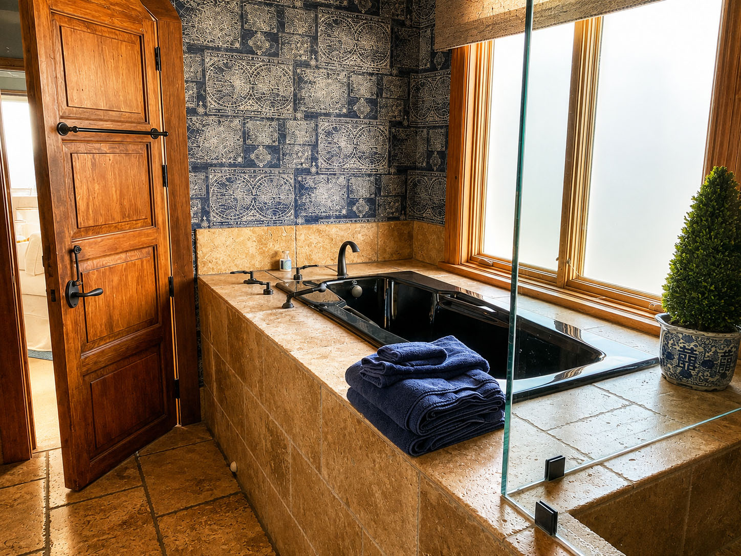 A remodeled bathroom, view four