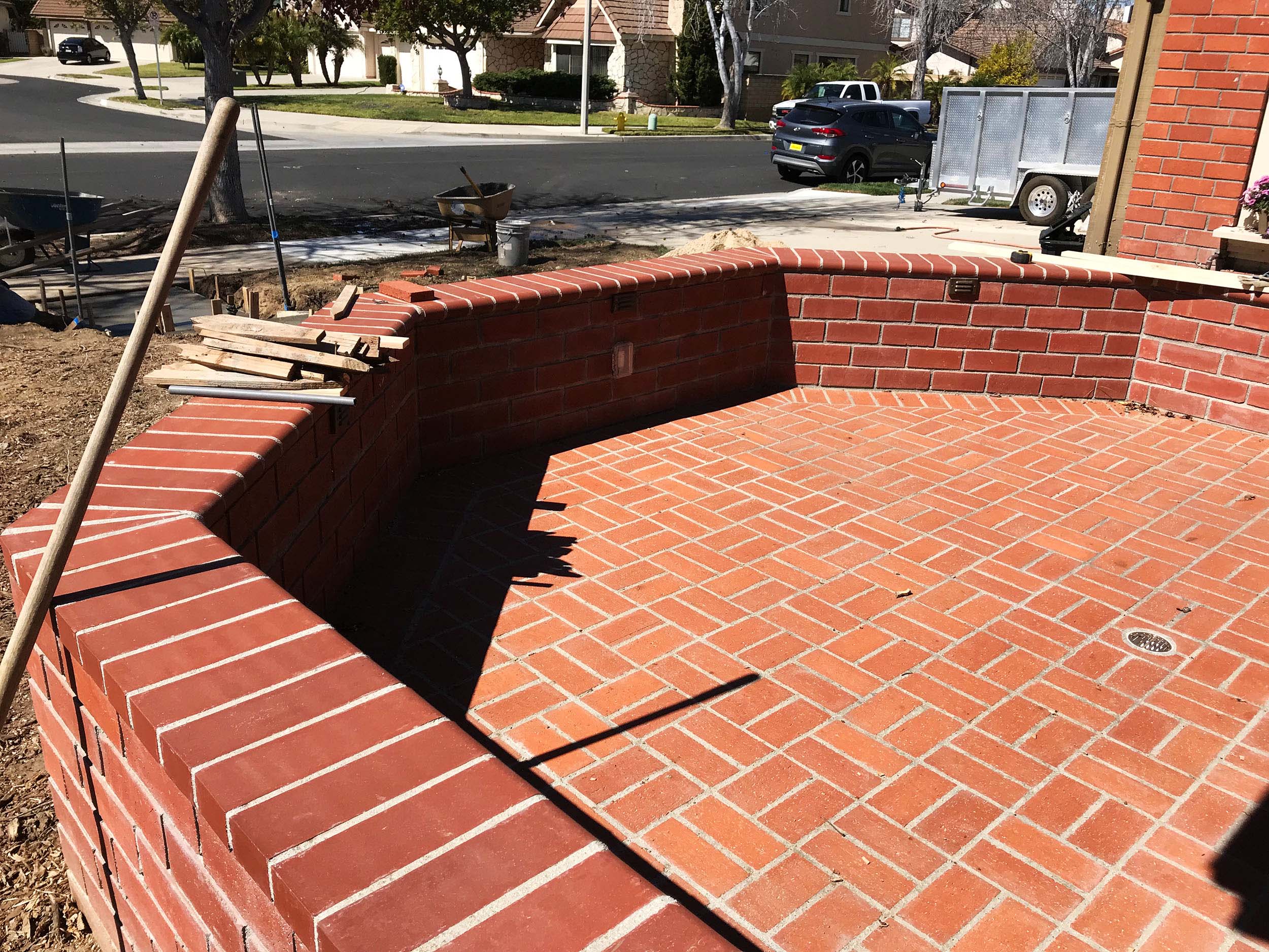 An exterior remodel, view two