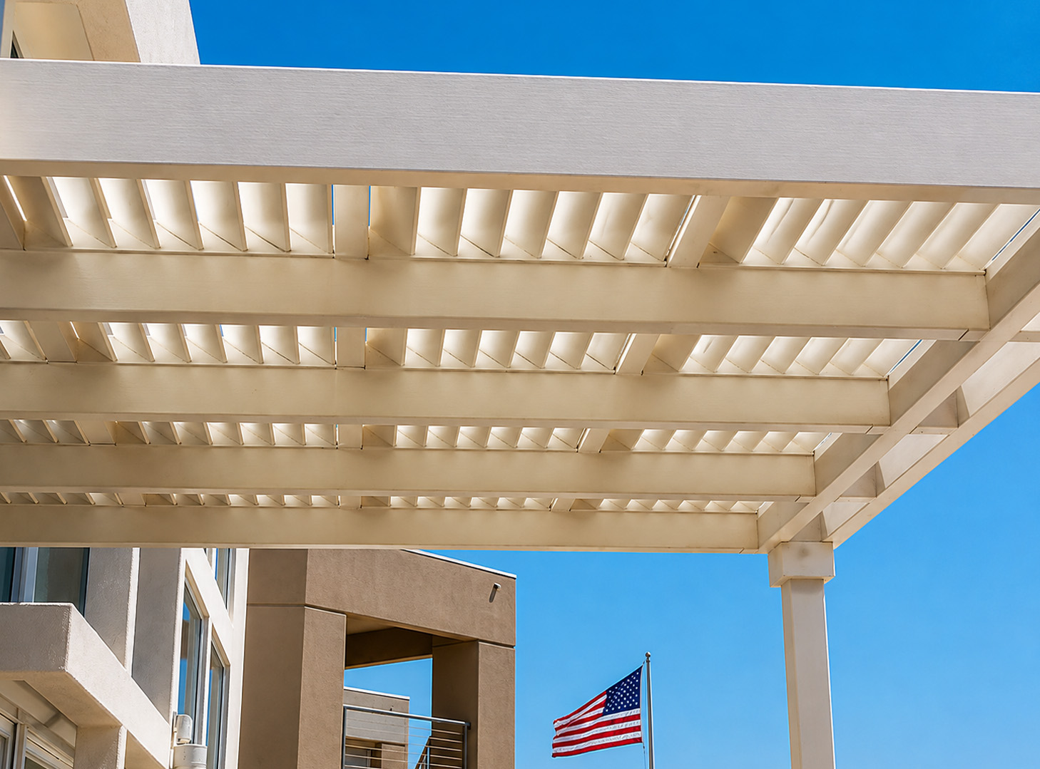 An exterior remodel, view seven