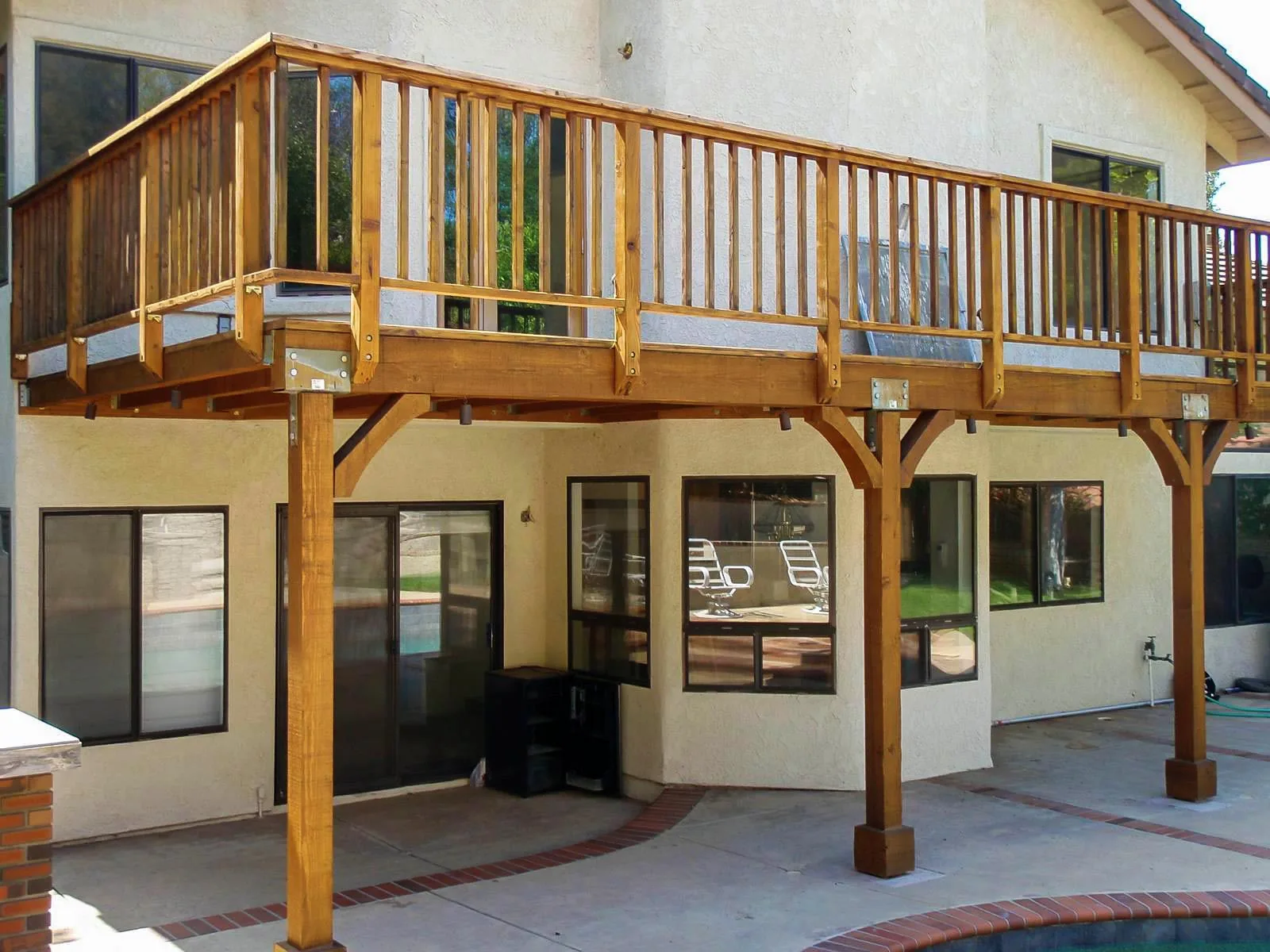 An exterior remodel, view nine