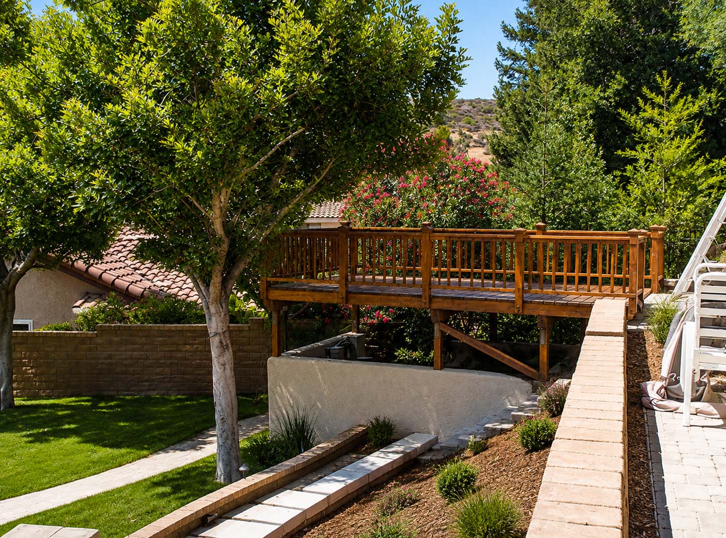 An exterior remodel, view ten