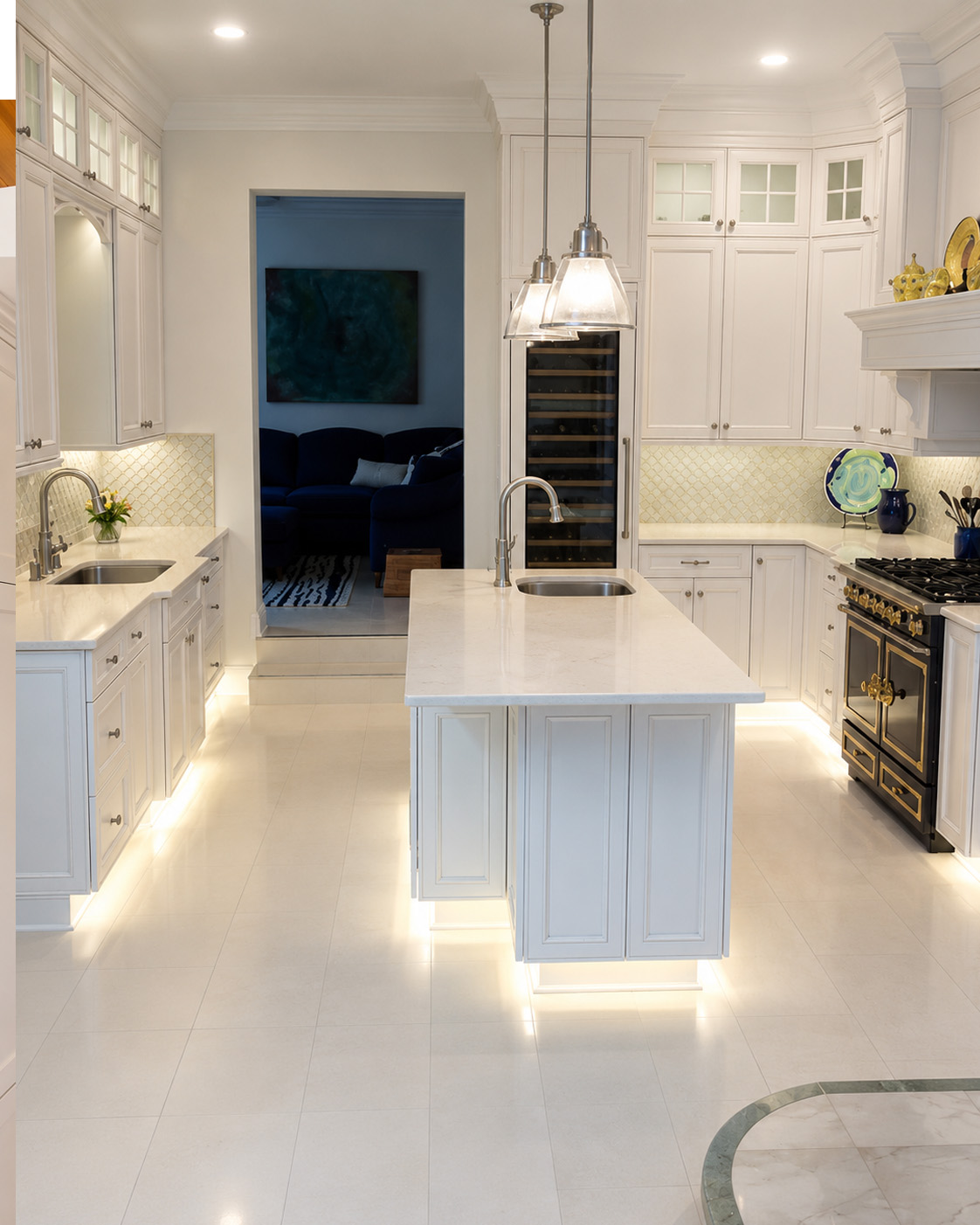 A remodeled kitchen, view four
