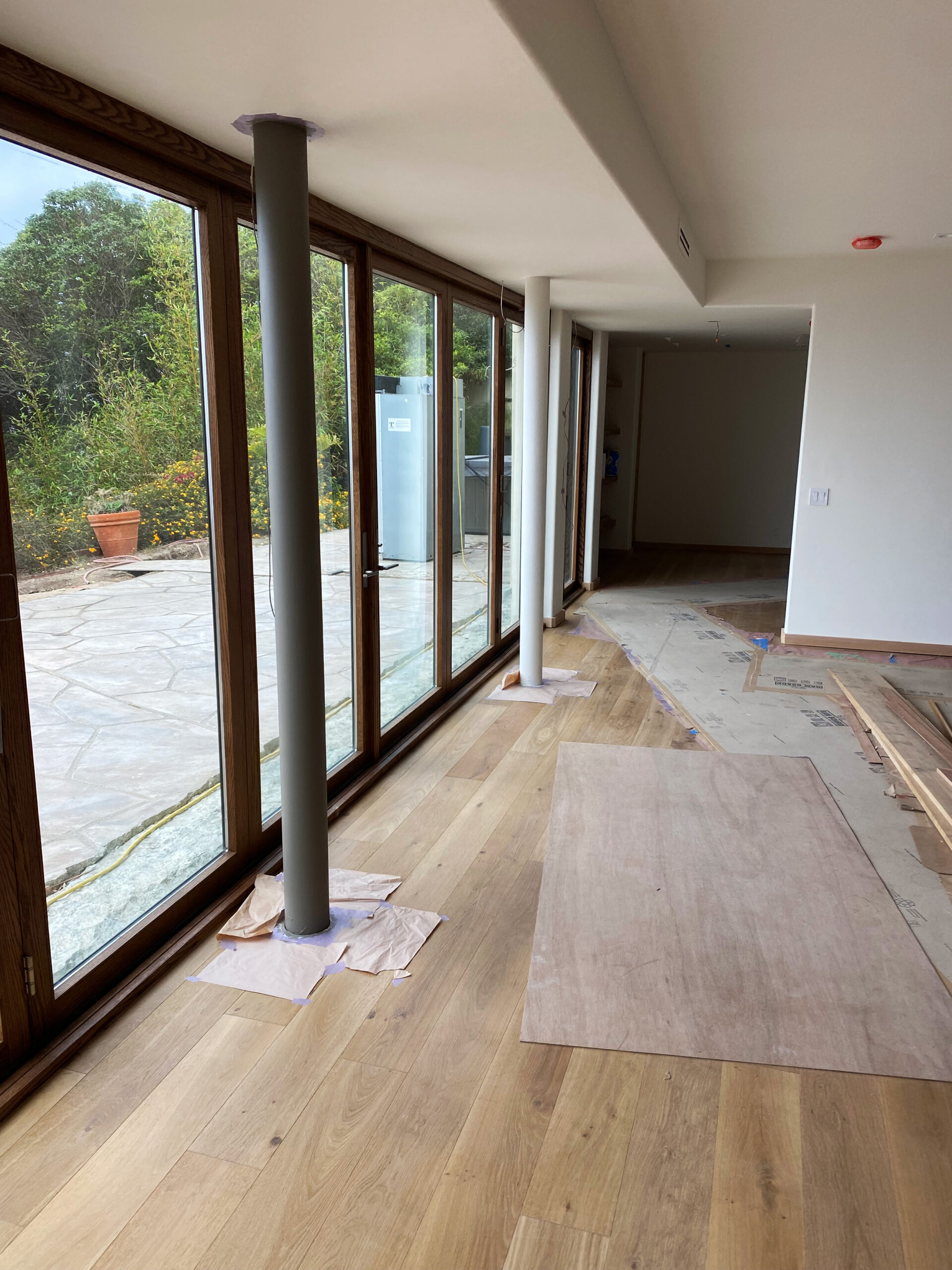 A remodeled living space, view one